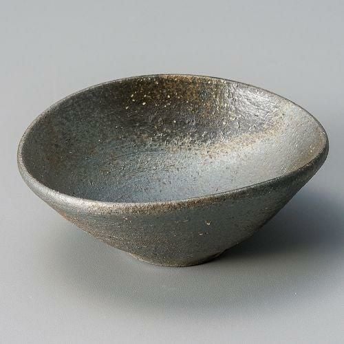 黒銀彩3.3楕円小鉢 10×9×4cm 064-249