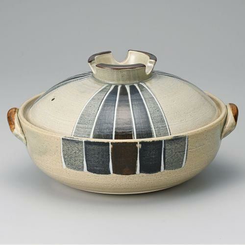 一珍十草8号深鍋 φ25.5×29×15.5cm(2300cc)(身9.3cm) 382-329