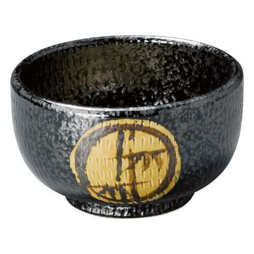 引出天目松竹梅腰張5.0深丼 φ15.3×8.8cm 437-129