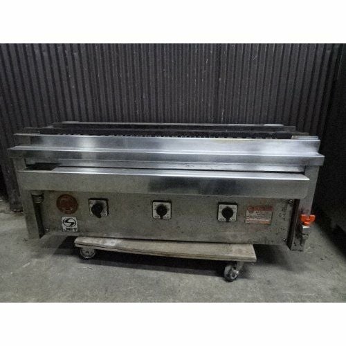 中古】卓上型電気グリラー 押切電機 GK-8T 幅960×奥行410×高さ350