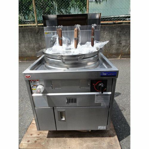 【業務用】茹で麺機　鍋【中古】 中古】ゆで麺機 マルゼン MR-31M 幅650×奥行750+50+30×高さ700 【送料