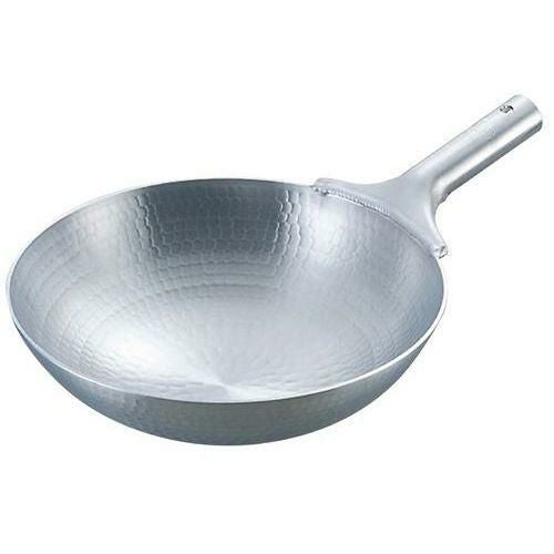 アルミ 打出 中華片手鍋 39cm 【グループA】