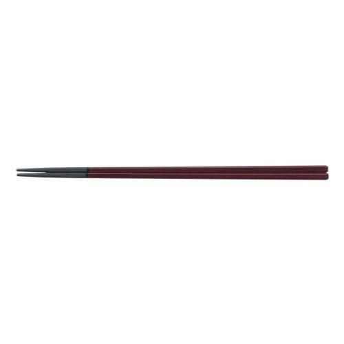 PBT樹脂 面取角菜箸 30cm チーク塗