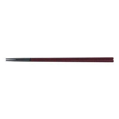 PBT樹脂 面取角菜箸 30cm チーク塗