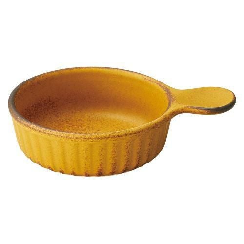 耐熱グラタンからし取手付きアヒージョ 15×11×3.8cm(220cc) 536-099