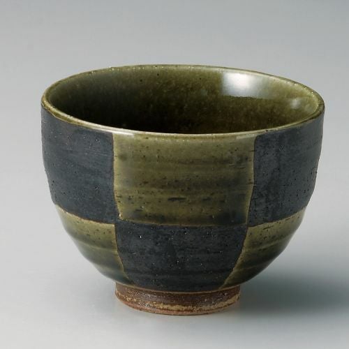 織部市松姫丼 φ11.3×8.3cm 333-029