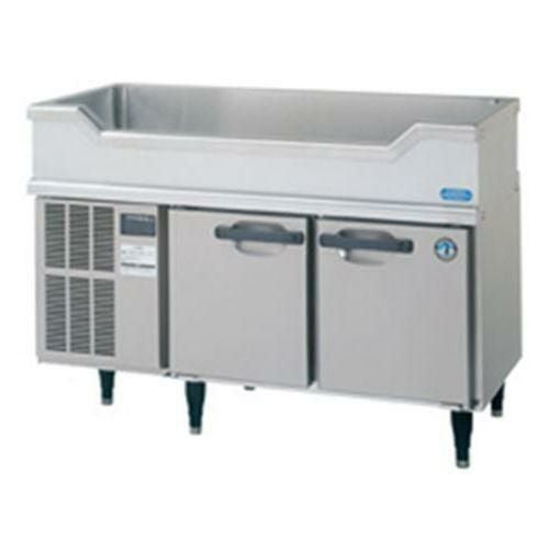 【ホシザキ】舟形シンク付コールドテーブル RW-120SDCG-ML 幅1200×奥行750×高さ800(790～830)(mm) 単相100V/