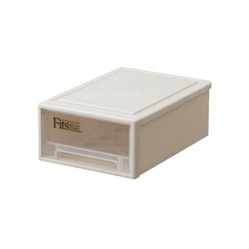 フィッツ リビング収納ケース リトル CAP(カプチーノ)