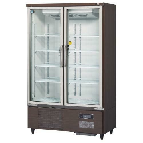 USF-120AT3-B 【ホシザキ】リーチイン冷凍ショーケース 幅1200×奥行650+50×高さ1945(～1975)(mm) 電源(2電源必要):三相200V/