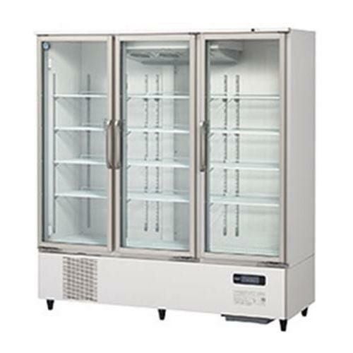 【ホシザキ】リーチイン冷凍ショーケース USF-180A3 幅1800×奥行800+50×高さ1945(～1975)(mm) 電源(2電源必要):三相200V/