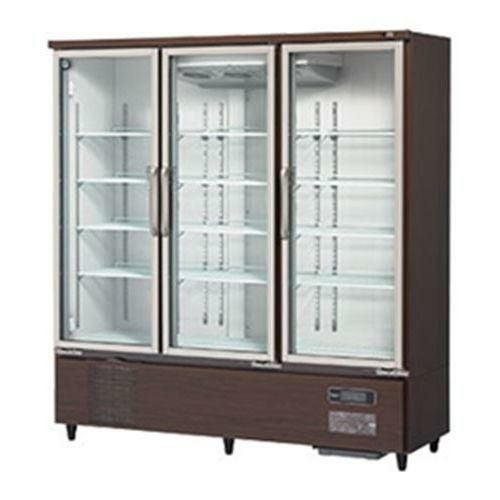 【ホシザキ】リーチイン冷凍ショーケース USF-180A3-B 幅1800×奥行800+50×高さ1945(～1975)(mm) 電源(2電源必要):三相200V/