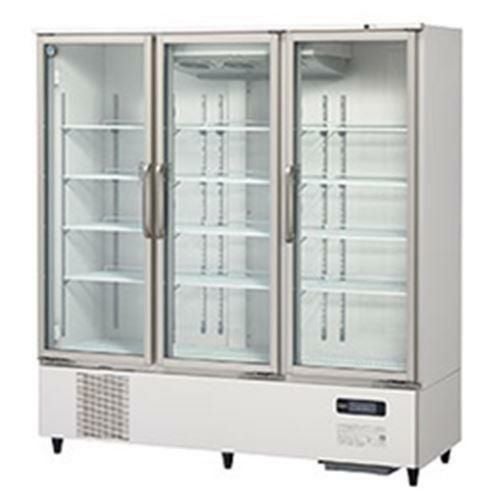 【ホシザキ】リーチイン冷蔵ショーケース USR-180A3 幅1800×奥行800+50×高さ1945(～1975)(mm) 電源(2電源必要):三相200V/