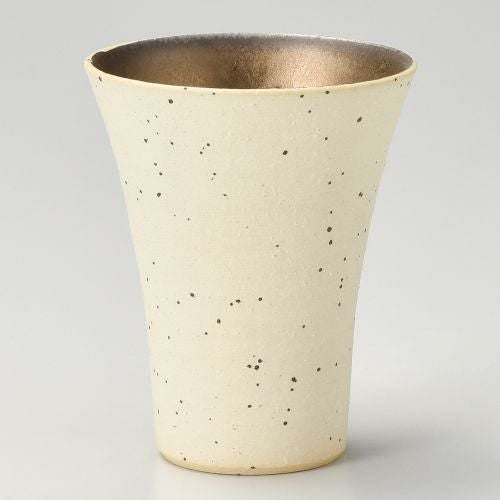 焼〆金彩フリーカップ φ9.4×12cm(340cc) 267-179