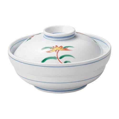 錦宝来蓋向 φ14.2×8cm･身φ14.2×5.5cm 105-129