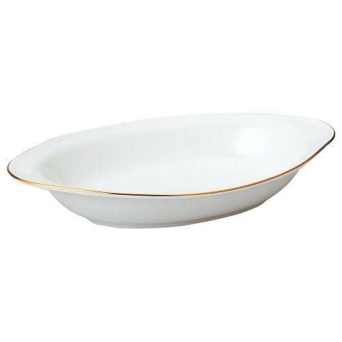 リアルゴールドグラタン皿 20.8×12.5cm 529-109