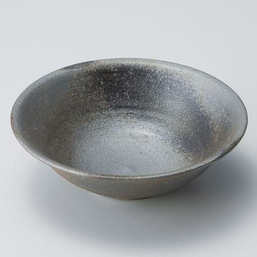 黒銀彩5.6丸鉢 φ17×6cm 042-039