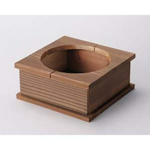 がんじょう釜台(小) 17.5×17.5×8cm 386-039