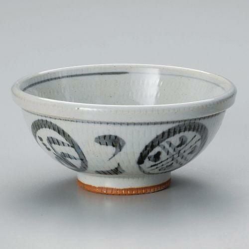 トチリ草紋玉渕5.8丼 φ18×9.5cm 307-069