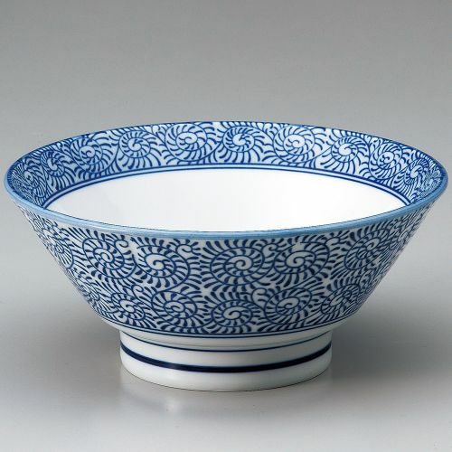 たこ唐草7.0切立高台丼 φ21×9cm 603-139