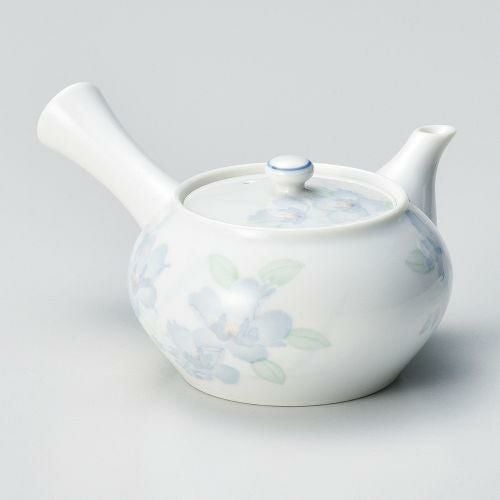 花のささやき京型急須 17×13.5×10.7cm 373-109