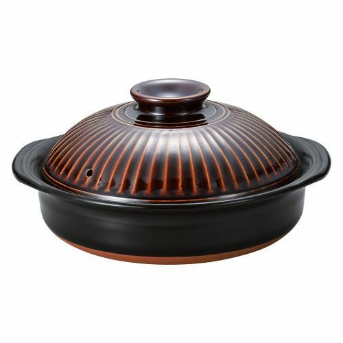 銀峯菊花アメ6号鍋 21×19×11cm(850cc)(身6cm) 380-729