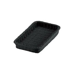 PPラタン ベーカリーバスケット 32型 ブラック CO-710-BK