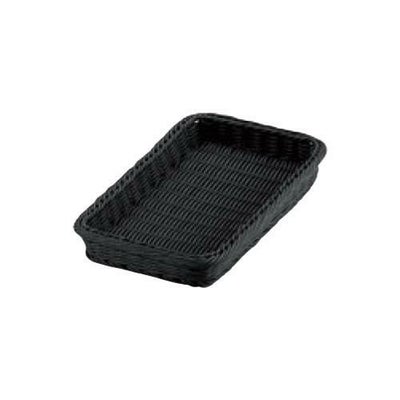 PPラタン ベーカリーバスケット 32型 ブラック CO-710-BK
