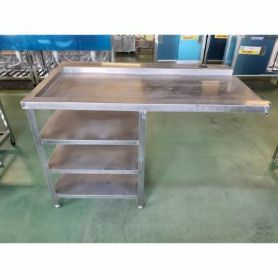 中古】クリーンテーブル 幅1250×奥行720×高さ850 【送料別途見積 