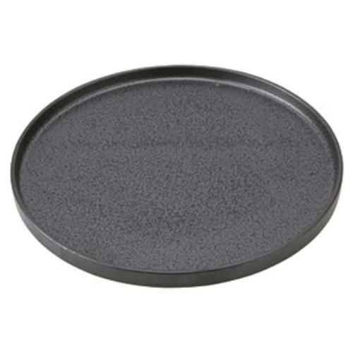 183-1083 TUBE 黒御影 プレートLL  φ27×1.8(cm)