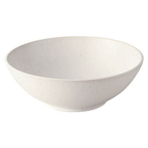 184-0065 白マット結晶 尺盛鉢 φ29.7×10(cm)