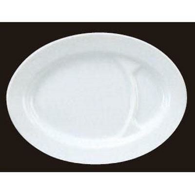 白中華 9吋仕切小判皿