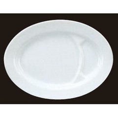 白中華 9吋仕切小判皿