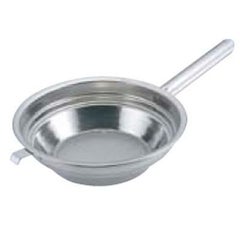 UK 18-8 片手ハンドル パンチング段付 油こし 18cm