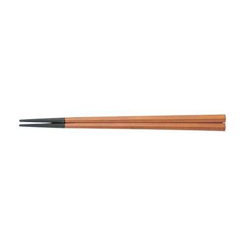 PBT樹脂塗箸 五角 21.0cm 春慶