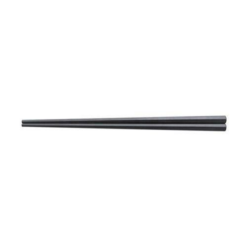 SPS樹脂箸 五角先太 21.8cm 黒