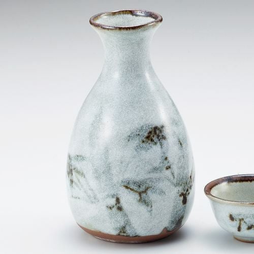 雪見竹2号徳利 8×14.5cm(300cc) 274-219