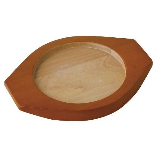 998-4001 ビビンバ木台(大) 18・19cm用 23×18.1×2.2(cm)、内径14.5(cm)(cm)