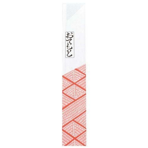 箸袋 【箸袋(500枚)オレンジ小柄 上質紙No.2】 / 32×193 食器//小物送料対象商品