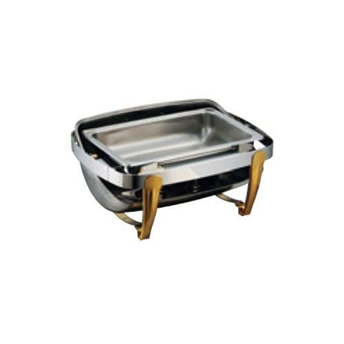 SX ロールトップチェーファー 角型 無段階開閉式 X33129UQV シングル