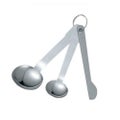 クインローズ 18-0 計量スプーン2本組(ヘラ付)-174