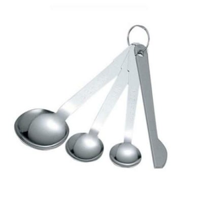 クインローズ 18-0 計量スプーン3本組(ヘラ付)-173