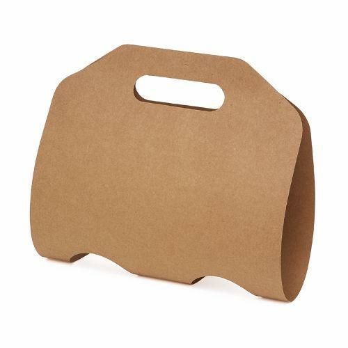 HEIKO テイクアウトカップホルダー 2個用 クラフト 50枚