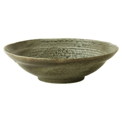 025-0097 わび うぐいす 9.0盛り鉢 φ27×7(cm)