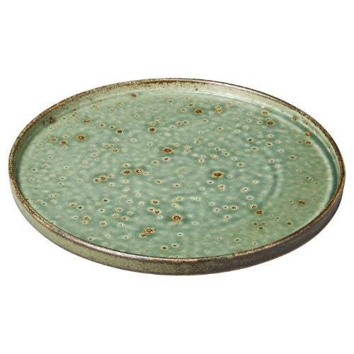 025-1083 TUBE わび うぐいす プレートLL  φ27×1.8(cm)