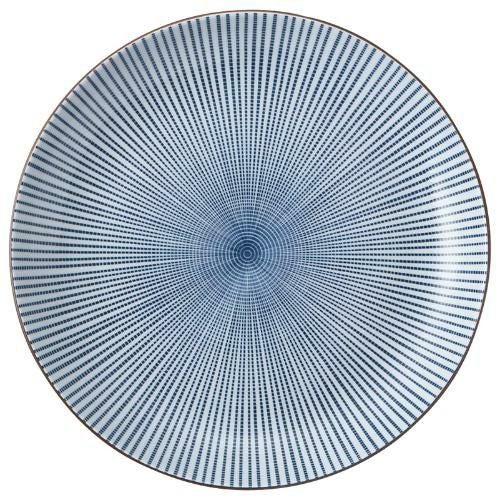 033-M006 千段十草 尺皿 φ31.2×4(cm)