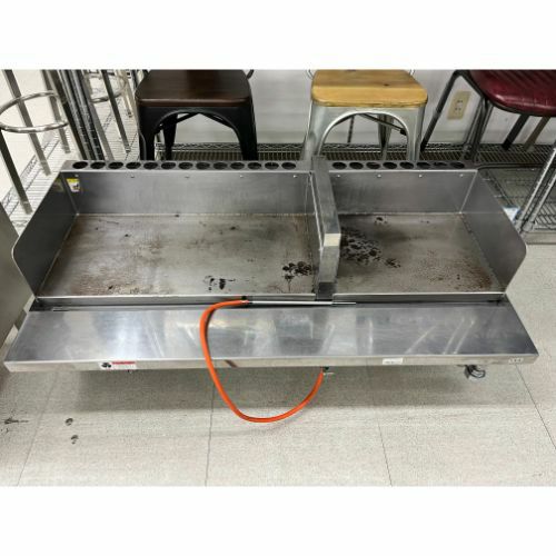 業務用/新品】【マルゼン】ガスグリドル サーモスタット付 MGG-126TB