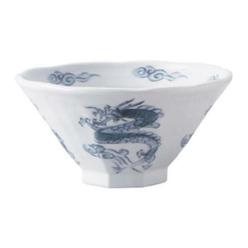 065-A503 黒昇龍 八角7.0丼 φ22×11.4(cm)