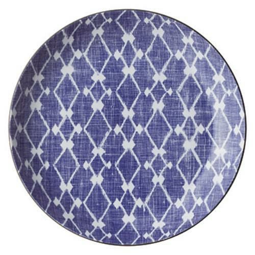 095-M006 変わり菱紋 尺皿 φ31.2×4(cm)