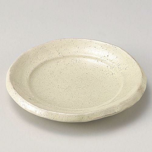 粉引6.0多用皿(作家物) 18.5×2.5cm 033-099