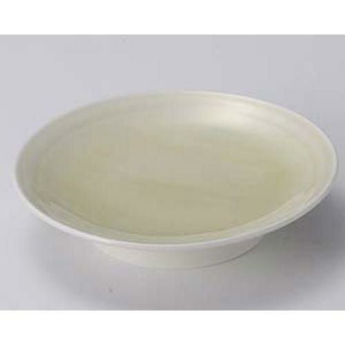 黄白磁6.0高台皿 φ18.7×4cm 119-159